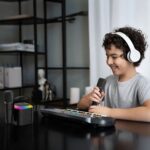 ست میکروفن بی سیم گرین لاین مدل 2in1 Karaoke Speaker - تصویر 3