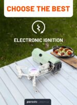 اجاق گاز کمپینگ قابل حمل Porodo Lifestyle Portable Camping Gas Stove Quick Install Magnetic Valve - تصویر 7