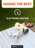 اجاق گاز کمپینگ قابل حمل Porodo Lifestyle Portable Camping Gas Stove Quick Install Magnetic Valve - تصویر 9