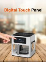 پانل لمسی Porodo Lifestyle Glass Pot Air Fryer Touch Panel 6 Preset Options - تصویر 7