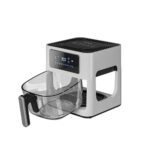 پانل لمسی Porodo Lifestyle Glass Pot Air Fryer Touch Panel 6 Preset Options