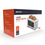 توستر نان 4 تکه حافظه هوشمند Porodo Toaster Smart memory - تصویر 5