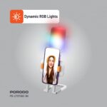 نور پرکننده پایه تلفن سبک زندگی Porodo Lifestyle Phone Stand Fill Light - تصویر 3