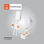 نور پرکننده پایه تلفن سبک زندگی Porodo Lifestyle Phone Stand Fill Light - تصویر 10