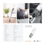 جارو شارژی پرودو مدل PD-MFVCLN-WH 100w Cordless Stick Vacuum - تصویر 10