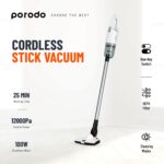 جارو شارژی پرودو مدل PD-MFVCLN-WH 100w Cordless Stick Vacuum - تصویر 9