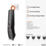 ماشین اصلاح چندکاره(صاف و بدون درز) پرودو مدل Porodo Multi-purpose Beard Trimmer And Smooth Seamless Shave PD-LSR6N1GK - تصویر 9