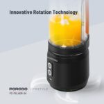 مخلوط کن شارژی پرودو مدل Porodo Lifestyle Dual Spin Clockwise & Reverse Portable Blender PD-PBLNDR - تصویر 6