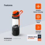 مخلوط کن شارژی پرودو مدل Porodo Lifestyle Dual Spin Clockwise & Reverse Portable Blender PD-PBLNDR - تصویر 5
