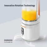 مخلوط کن شارژی پرودو مدل Porodo Lifestyle Dual Spin Clockwise & Reverse Portable Blender PD-PBLNDR - تصویر 11