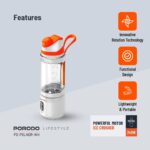 مخلوط کن شارژی پرودو مدل Porodo Lifestyle Dual Spin Clockwise & Reverse Portable Blender PD-PBLNDR - تصویر 16