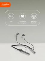 هندزفری گردنی پرودو مدل PORODO SV Pro Neckband Earphone ENC 5 Modes Voice Effects - تصویر 2