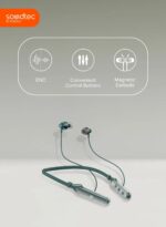هندزفری گردنی پرودو مدل PORODO SV Pro Neckband Earphone ENC 5 Modes Voice Effects - تصویر 5