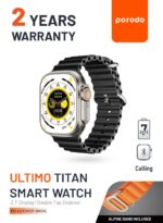 ساعت هوشمند پرودو مدل الترا Porodo Ultimo Titan Smart Watch - Double Tap Function - تصویر 7