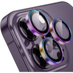 محافظ لنز دوربین بادیگارد مدل رینگی مناسب برای گوشی موبایل اپل iPhone 14 Pro / 14 Pro Max - تصویر 2