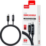 کابل تبدیل Type-C به لایتنینگ هیسکا مدل LX-14CI طول 1.2 متر