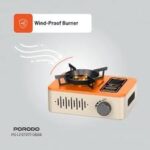 اجاق گاز قابل حمل در فضای باز Porodo Lifestyle Portable Outdoor Stove - تصویر 2