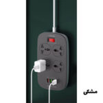 چندراهی برق الدینیو مدل LDNIO SC4407 2m - تصویر 3