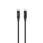 کابل تبدیل USB-C به لایتنینگ هیسکا مدل HISKA LX-16CL طول 1.8 متر