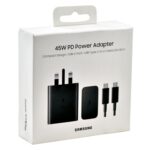 شارژر دیواری سامسونگ سرجعبه پکدار سر جعبه مدل EP-T4510 توان 45 وات همراه با کابل دو سر تایپ سی 1.8 متری - تصویر 2