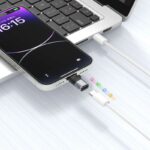 مبدل OTG USB-C به لایتنینگ هیسکا مدل HISKA H7 - تصویر 2