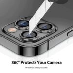 محافظ لنز دوربین بادیگارد مدل رینگی مناسب برای گوشی موبایل اپل iPhone 14 Pro / 14 Pro Max - تصویر 4