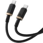کابل تبدیل USB-C به USB-C بیسوس مدل BASEUS Dura Series 100W طول 2 متر