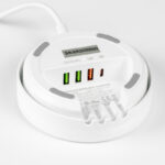 شارژر وایرلس رومیزی  هیسکا مدل AH320 به همراه کابل تبدیل USB-C - Image 3