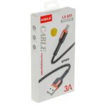 کابل تبدیل USB به لایتنینگ هیسکا مدل HISKA LX-835 طول 1 متر - Image 3