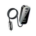 شارژر فندکی 120 وات هیسکا مدل HISKA HCC-328