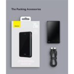 پاوربانک باسئوس مدل Magnetic Bracket Wireless 20W ppcx080005-PPCX000002 ظرفیت 10000 میلی‌آمپر ساعت - تصویر 13
