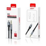 کابل تبدیل لایتنینگ به AUX هیسکا مدل W26 طول 1 متر - Image 2