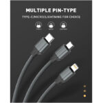 کابل تبدیل USB به microUSB الدینیو مدل LS441  طول 1 متر - تصویر 11
