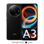 گوشی موبایل شیائومی مدل Redmi A3 دو سیم کارت ظرفیت 128 گیگابایت و رم 4 گیگابایت(همراه با یک گلس هدیه)