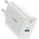 شارژر دیواری 25w هیسکا مدل H106 GAN