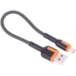 کابل اورجینال تبدیل USB به میکرو USB هیسکا مدل LX-1020 طول 20 سانتی متر-