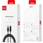 کابل تبدیل USB به Type-C هیسکا مدل LX-19AC طول 1 متر - Image 2