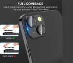 محافظ لنز دوربین مدل رینگی مناسب برای گوشی موبایل اپل iPhone 13 / 13 mini - تصویر 4