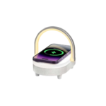 اسپیکر و شارژر بیسیم 4 در 1 رسی Recci RLS-L16 4-in-1 Speaker and Wireless Charger 15W