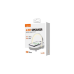 اسپیکر و شارژر بیسیم 4 در 1 رسی Recci RLS-L16 4-in-1 Speaker and Wireless Charger 15W - تصویر 4