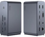 پاور هاب 17 پورت بیسوس Baseus UnionJoy Pro 17-Port Four-Screen Multifunctional HUB Docking Station - تصویر 5