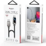کابل USB-C یسیدو مدل CA179 CC 1.2M طول 1.2 متر - Image 3
