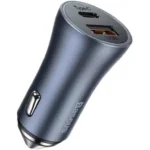 شارژر فندکی 40 وات 2 پورت بیسوس مدل CCJD-OG - Image 3