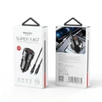 شارژر فندکی 60 وات یسیدو مدل Y55 به همراه کابل USB-C - Image 2