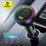 شارژر فندکی 152.5 وات بیسوس مدل C00036101111-00 به همراه کابل USB-C - Image 3