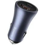شارژر فندکی 40 وات 2 پورت بیسوس مدل CCJD-OG - Image 6