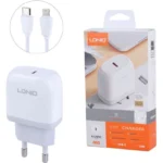 شارژر دیواری 20 وات الدینیو مدل A1209C به همراه کابل تبدیل LIGHTNING - Image 3