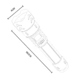 چراغ قوه دستی یسیدو مدل TC10 با نور مهتابی - Image 2