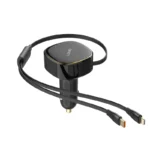 شارژر فندکی 30 وات الدینیو مدل c107