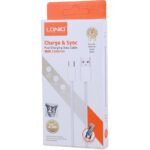 کابل تایپ سی فست شارژ 25 وات الدینیو LS902 طول 2 متر - Image 3